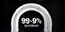 99.9 Percent Uptime Guarantee Badge